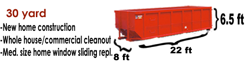 30 yd dumpster
